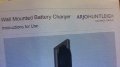 Arjo Huntleigh wall mounted battery charger 24V NDA8200 NEW UNUSED