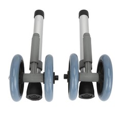 Walker Wheels Flexible Height Replacement Walker Feet Caster with Brake Wheel