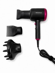 Wavytalk Hair Dryer W/Diffuser Blown Away Ionic Hair Dryer For Curly Hair W/Comb