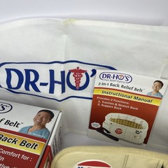 DR-HO’s 2-In-1 Back Relief Belt Size A 25-41″ Stretch Support degenerative disc