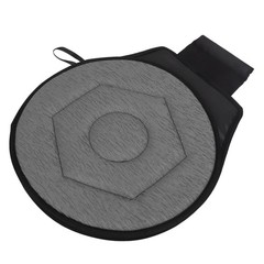 Ergonomic Geometric Rhombic Shape Rotating Car Seats Cushion For Elderly