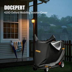 Mobility Scooter Cover Waterproof Accessories,420D Oxford Heavy Duty Electric