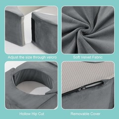 Adjustable Size BBL Pillow After Surgery for Sleeping,High Density Foam Foldable