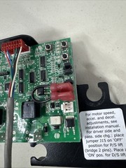 Bruno VSL 6000 Base Motor Motherboard Wheelchair Lift, Part Only