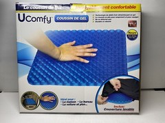 Ucomfy Gel Seat • Size 15.5 x 14 In