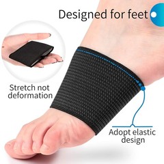 Unisex Compression Arch Support Sleeves – Pain Relief for Flat Feet & Heel Spurs