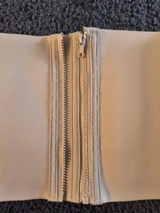 Copper Fit Lumbar Support Belt Small/Medium Beige Adjustable Compression NEW