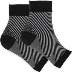 2Pairs Foot Ankle Compression Sleeve Anti Fatigue Heel Arch Pain Relief Socks