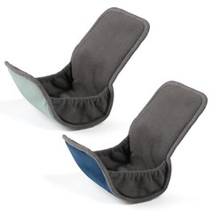 2PCS Reusable Incontinence Pads For Men Washable Absorbent Leakproof Guards