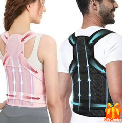 Back Brace Posture Corrector Women Men Shoulder Straightener Adjustable Support
