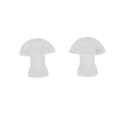 6pcs Hearing Aid Earplug Soft Silicone Replacement Buds For All-Day Comfort