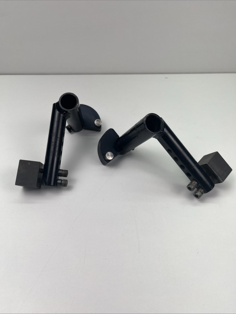 Invacare Torque Storm TDX SP Power Wheelchair Leg Foot Rest Frame Hangers Pair