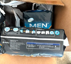 TENA INCONTINENCE MENS 16CT ABSORBENT GUARDS