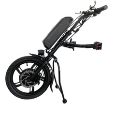 16 Inch Wheelchair Handcycle Attachment Electric Tractor 36V 250W/350W/500W