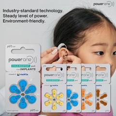 60 Mercury Free Hearing Aid Batteries Size: 675P Cochlear Implant by