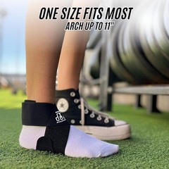 MDUB Ankle X Strap Brace for Achilles & Plantar Fasciitis Support, 1 Pack