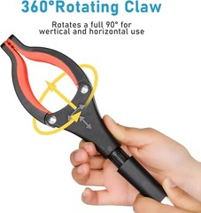 Versatile 32″ Aluminum Tool – Easy Trash Grabber for Indoor & Outdoor