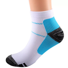 5 Pairs Compression Socks Plantar Fasciitis Arch Ankle Running Support Men Women