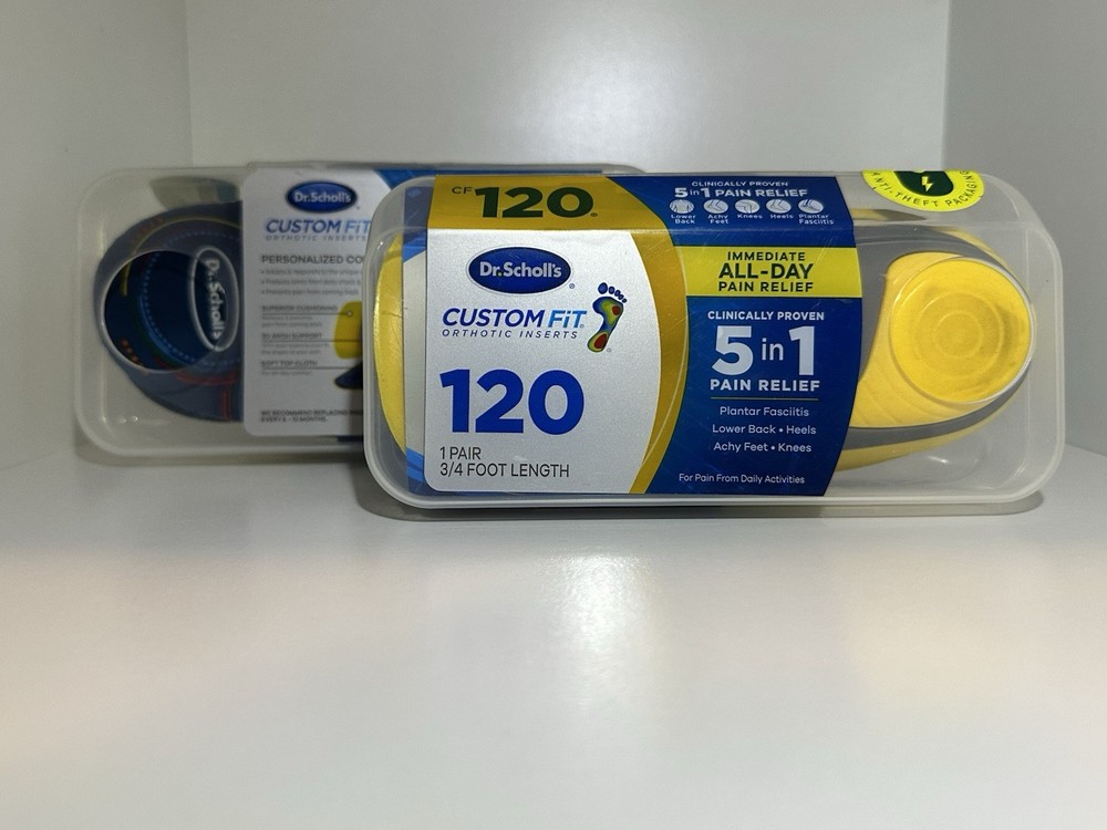 Dr. Scholl’s Custom Fit Orthotic Inserts-Each 1 Pair 3/4 Length