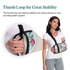 Arm Sling for Broken Arm Torn Rotator Cuff Shoulder Elbow Wrist injury Printe…