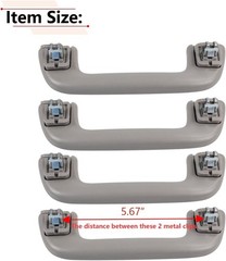 4PCS Interior Grab Handles for Toyota Corolla 4Runner RAV4 Highlander Car