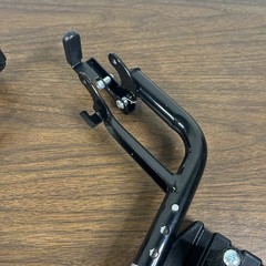 Invacare Wheelchair Footrest T93HCP Detachable, Composite Footplate w/ Heel Loop