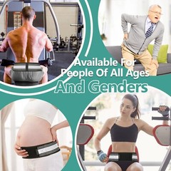 Premium Belt Relieve Lower Back Pain Si Joint Sciatica Waist Belly Support Belt