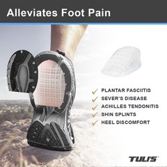 Achilles Tendonitis Gel Cushions, 2 Pairs