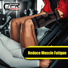 Football Shin Guard Compression Sock Soccer Pad Leg Basketball Training Sports @