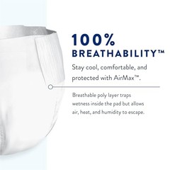 Prevail Air Plus Daily Briefs, Size 1, Ultimate Absorbency, 80 Count