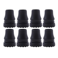 4Pcs Cane Tips 3/4 Inch Heavy Duty Rubber Cane Tips Anti Slip TPR Replacement…
