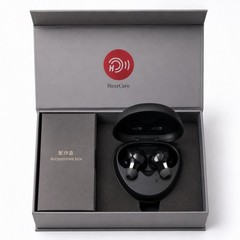 HearCare Pro Rechargeable Hearing Amplifier Noise Cancelling Earbuds ITE New