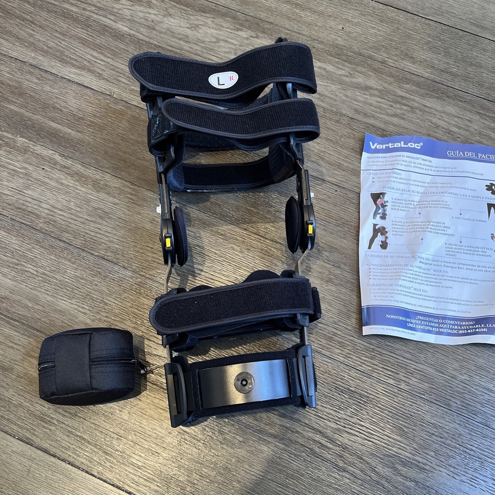 Vertaloc Max OA Knee Brace Sz L Right Leg