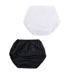 Water Resistant Adult Diaper Cover Incontinence Underwear Leakproof Plastic Pant