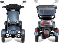 4-Wheels 800W Electric Mobility Scooter 31 Miles Heavy Duty for Seniors 440lbs