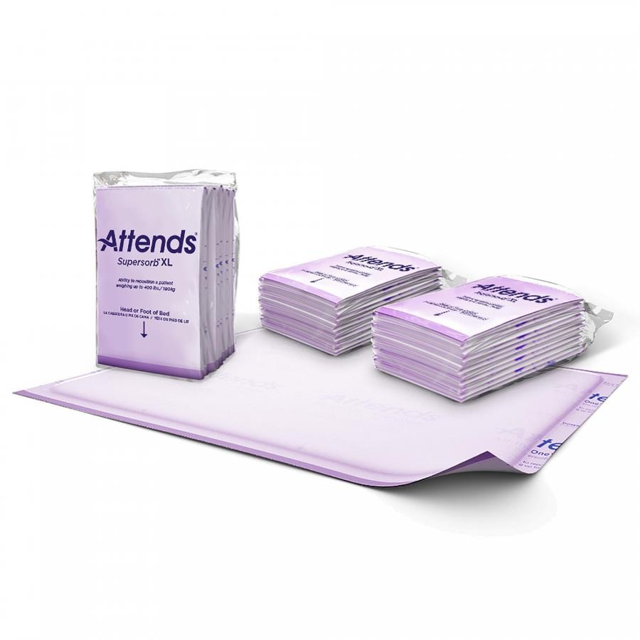 Attends Supersorb XL Low Air Loss Positioning Underpad 36 In. x 51 In. 30 Ct.