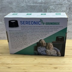 Sereonic Wireless Tv Speaker | Black BT-200B