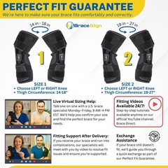 Brace Align Soft OA Knee Brace – Adjustable Osteoarthritis Offloader