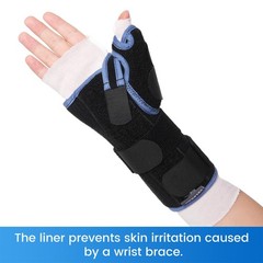 Splint Hand Socks (10 Pack), Breathable Thin Stockinette Tubing for Wrist Bra…