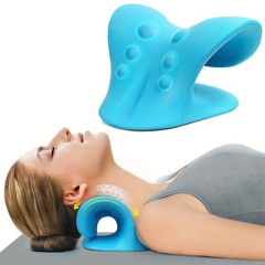 💆 C-Shaped Neck Shoulder Relaxer Cervical Traction TMJ Pain Relief Pillow