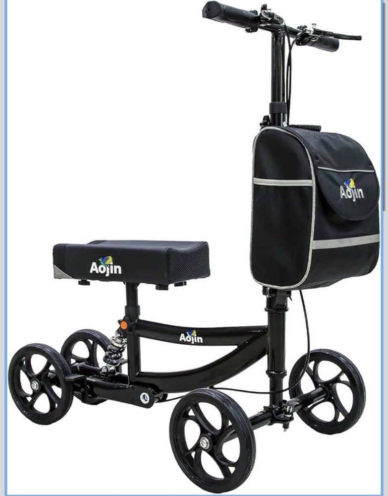 Aojin Knee Scooter/Walker Light Blue Color Brand New