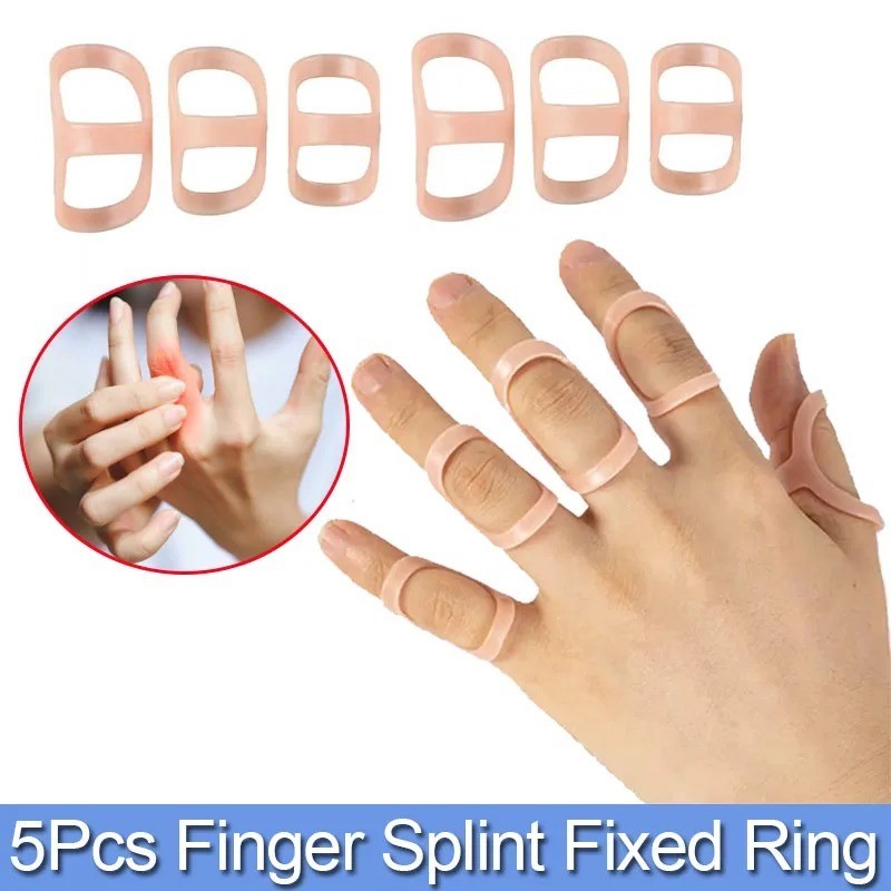 Oval Finger Splint 5 Pcs, Finger Splints for Arthritis