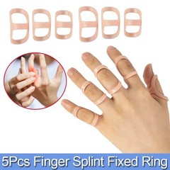 Oval Finger Splint 5 Pcs, Finger Splints for Arthritis