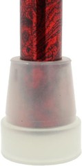 2 Pcs: 3/4″ 19mm Glow in The Dark Rubber Tips Ferrules for Walking Canes – Wh…