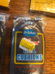 Vintage DR Scholls Heal cushions 4 pair sealed in plastic new