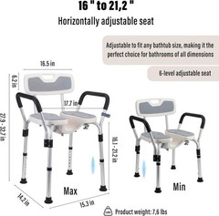 Handicap Shower Chair 330LB