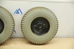 PAIR Flat-Free Drive Wheels Tires for RASCAL 318 Power Chair – Cheng Shin 260×85