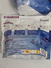 DRENCH! 5 Pk No Rinse Shampoo & Conditioning Cap aloe Vera Exp 3/28 Hair Aid