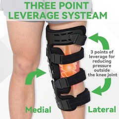 Medial OA Unloader Knee Brace – Bone on Bone Arthritis Relief,Men & Women