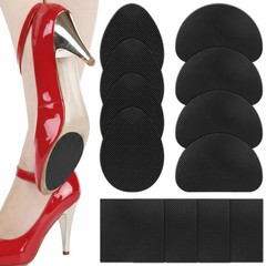 12 PCS Non Slip Shoe Sole Bottom Protector – Self-Adhesive Rubber Black
